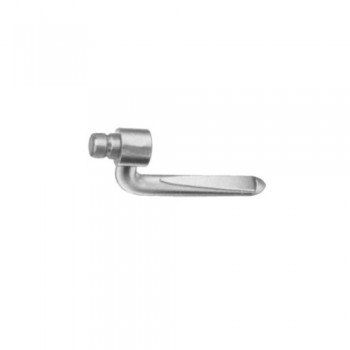 Caspar Hook Stainless Steel, Depth 58 mm